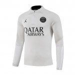 Paris Saint-Germain Training Sweatshirts Viertelreißverschluss 2023-24 Graue